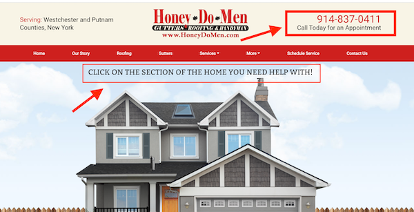 Be creative with website calls to action.